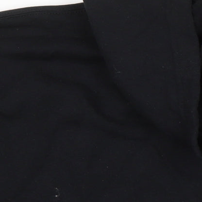 Mens UK Size 3XL Gildan Black Full Zip Hoodie