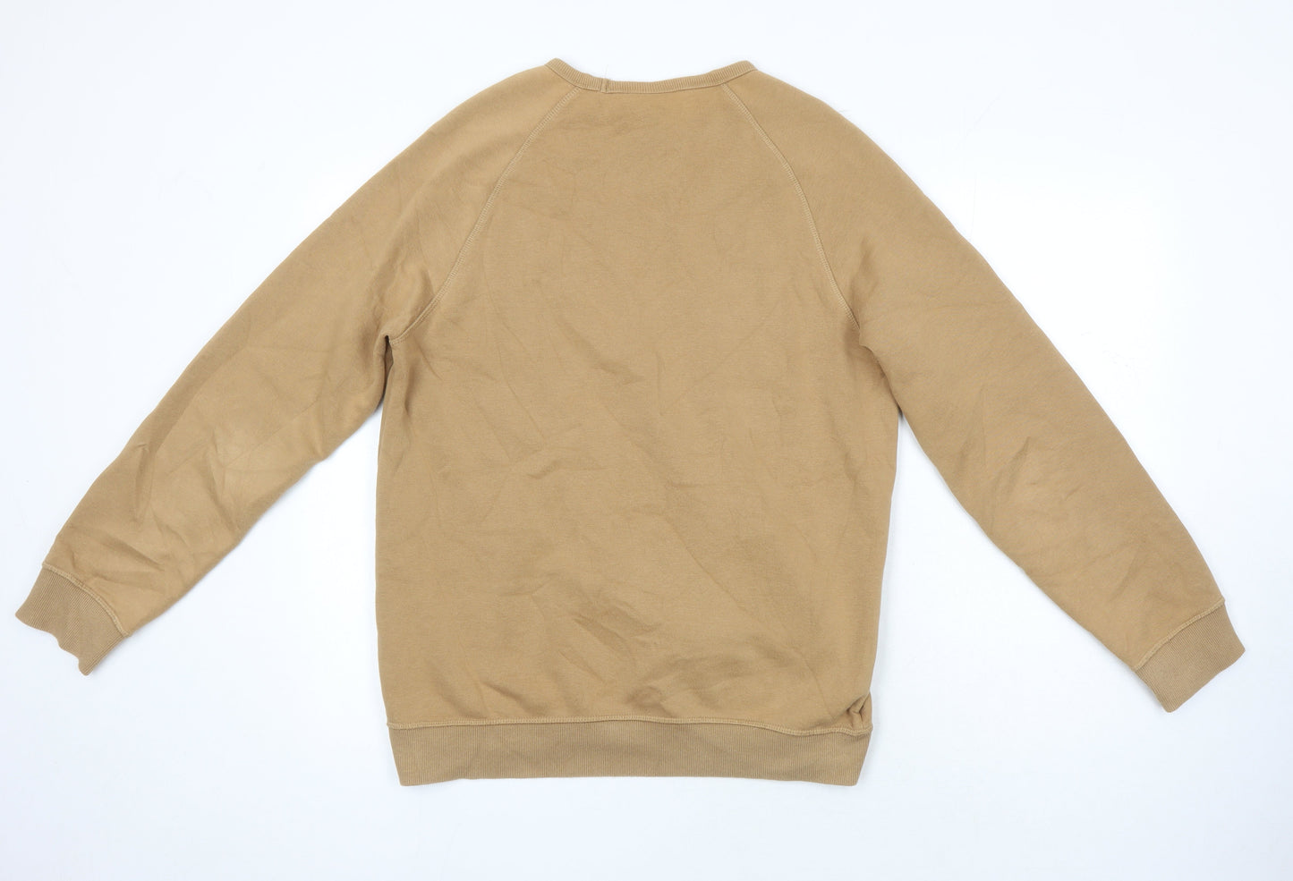 H&M Womens Brown Cotton Pullover Sweatshirt Size S