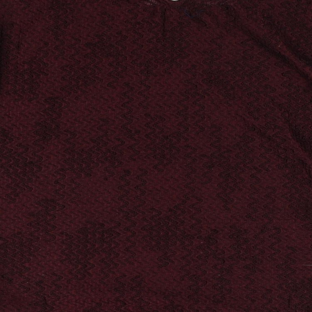 Womens UK Size 18 Marks and Spencer Red Pullover Jumper