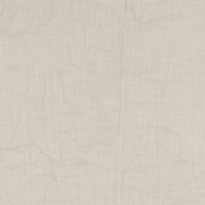 Made in Italy Womens Beige Cotton Tunic T-Shirt Size L Round Neck - Leaf