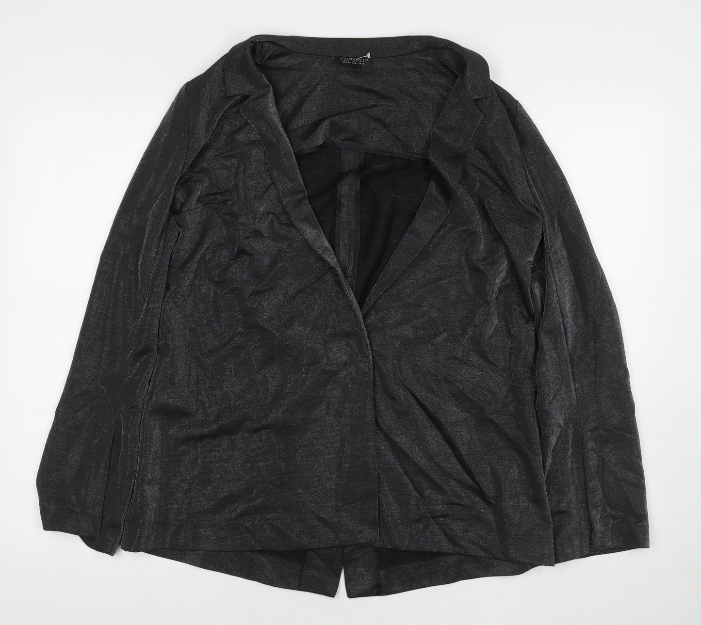 Womens UK Size 12 Topshop Grey Jacket