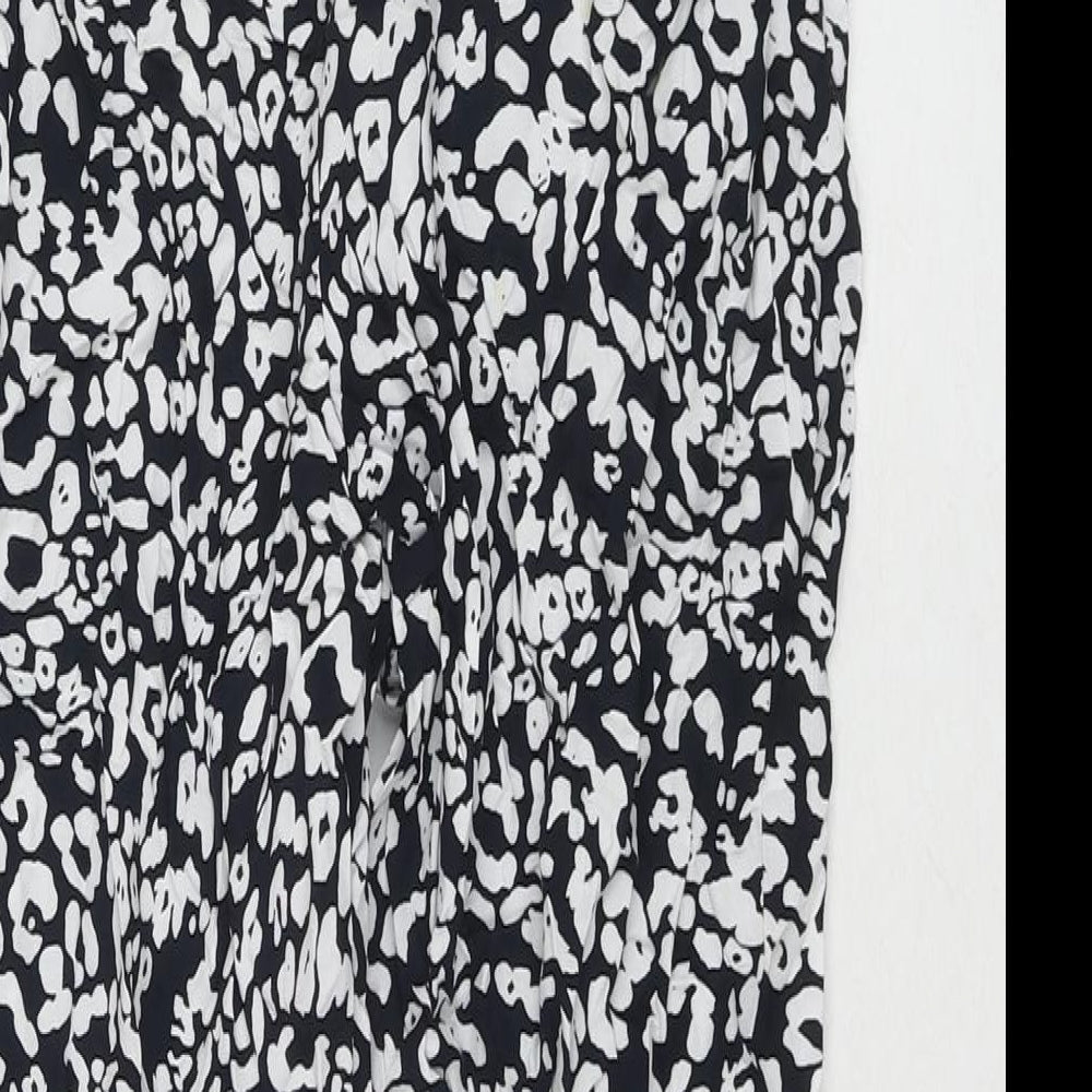 Womens UK Size 10 Marks and Spencer Regular Fit  Black Trousers