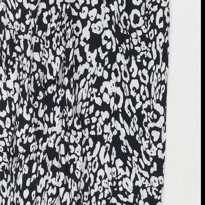 Womens UK Size 10 Marks and Spencer Regular Fit  Black Trousers