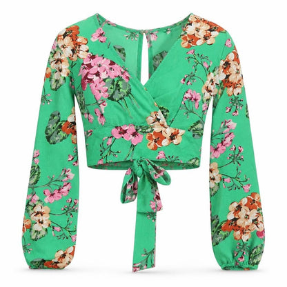 Womens UK Size 10 Quiz Green Basic Blouse