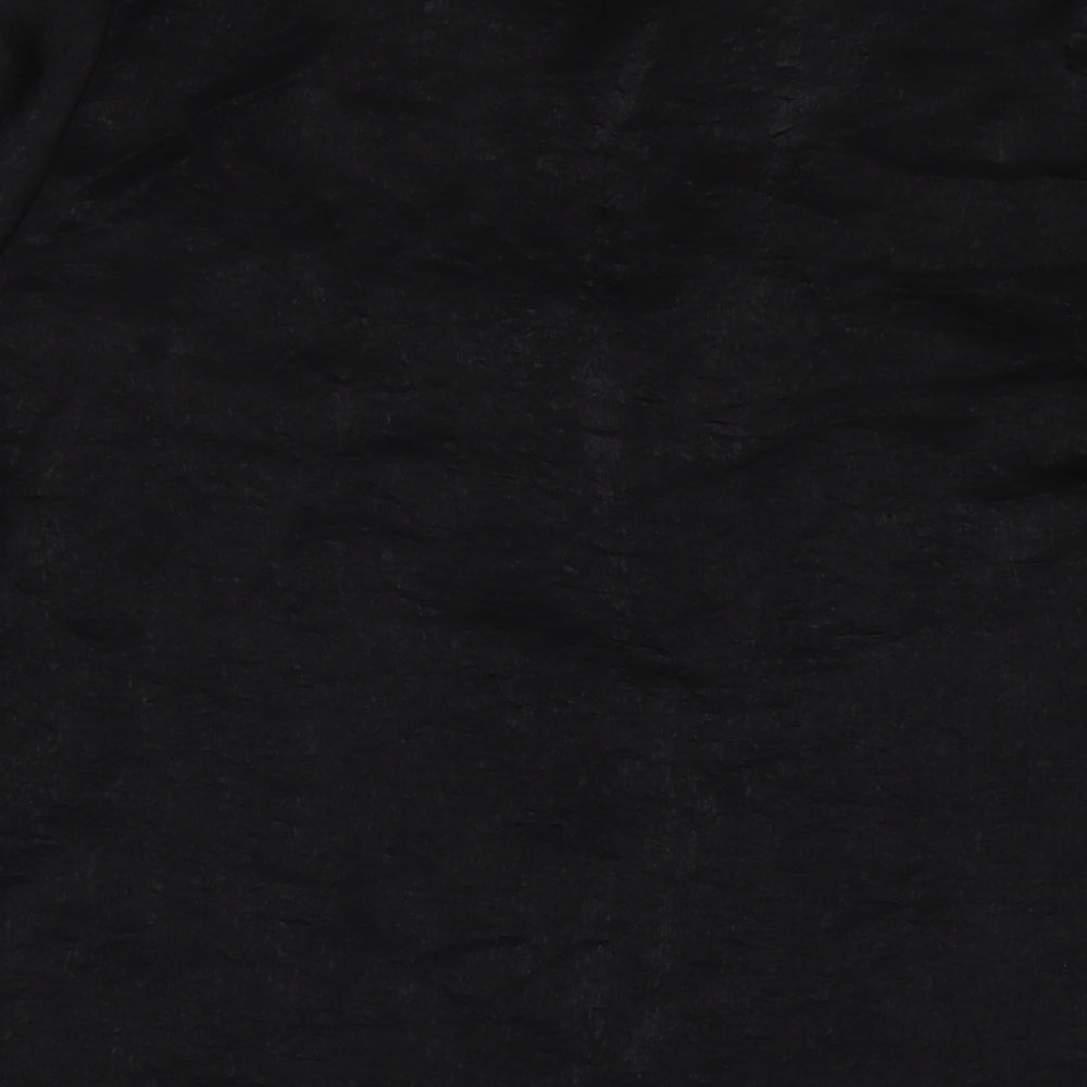 Womens UK Size 16 Roman Black Tunic Blouse