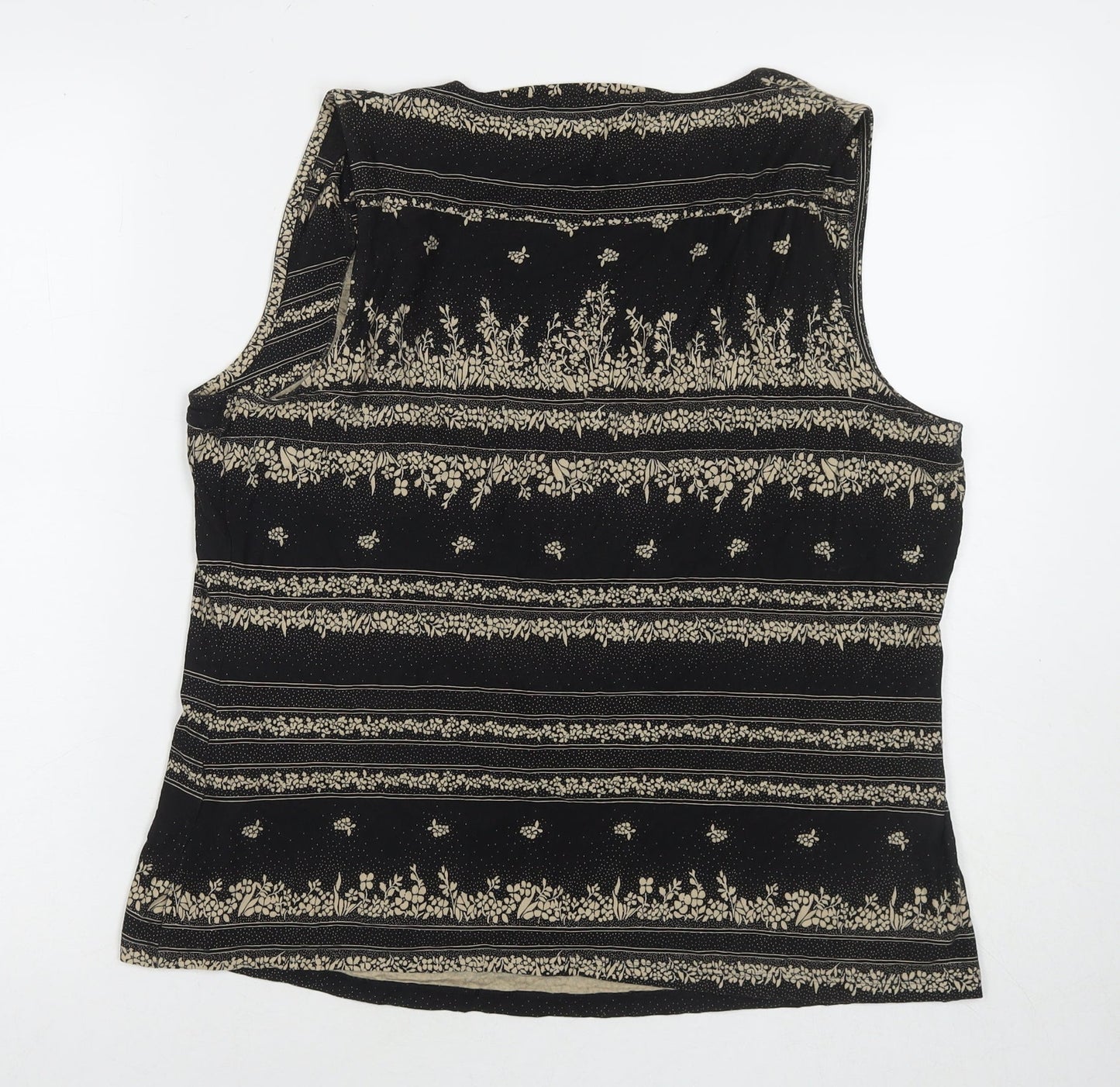 Womens UK Size 18 Marks and Spencer Black Basic Tank