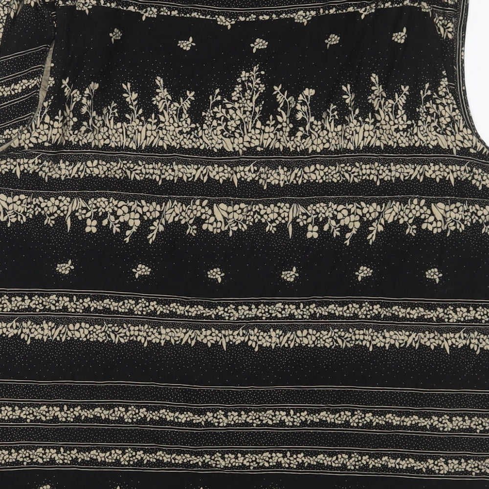 Womens UK Size 18 Marks and Spencer Black Basic Tank