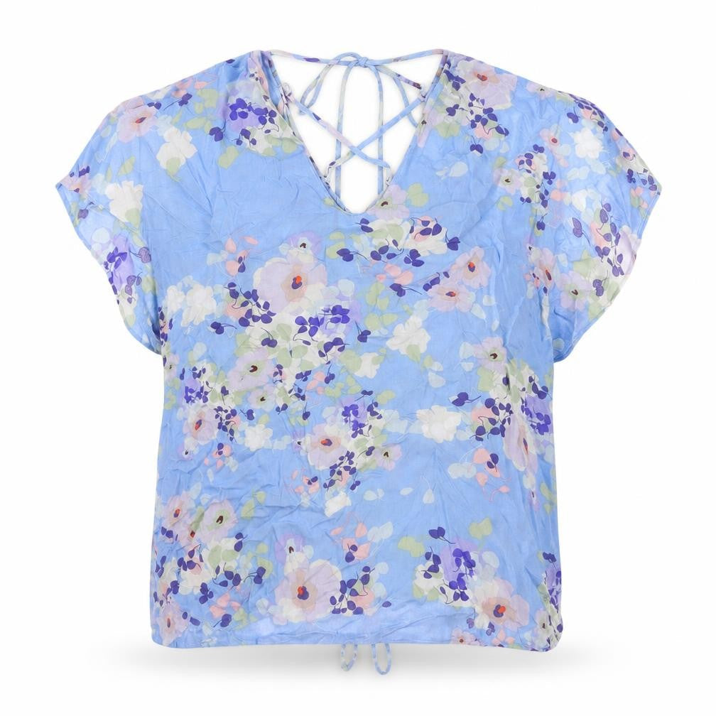 Womens UK Size 14 Phase Eight Blue Basic T-Shirt