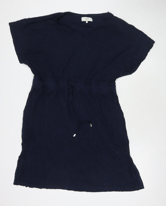 NEXT Womens Blue Viscose Fit & Flare Size 20 Round Neck Pullover