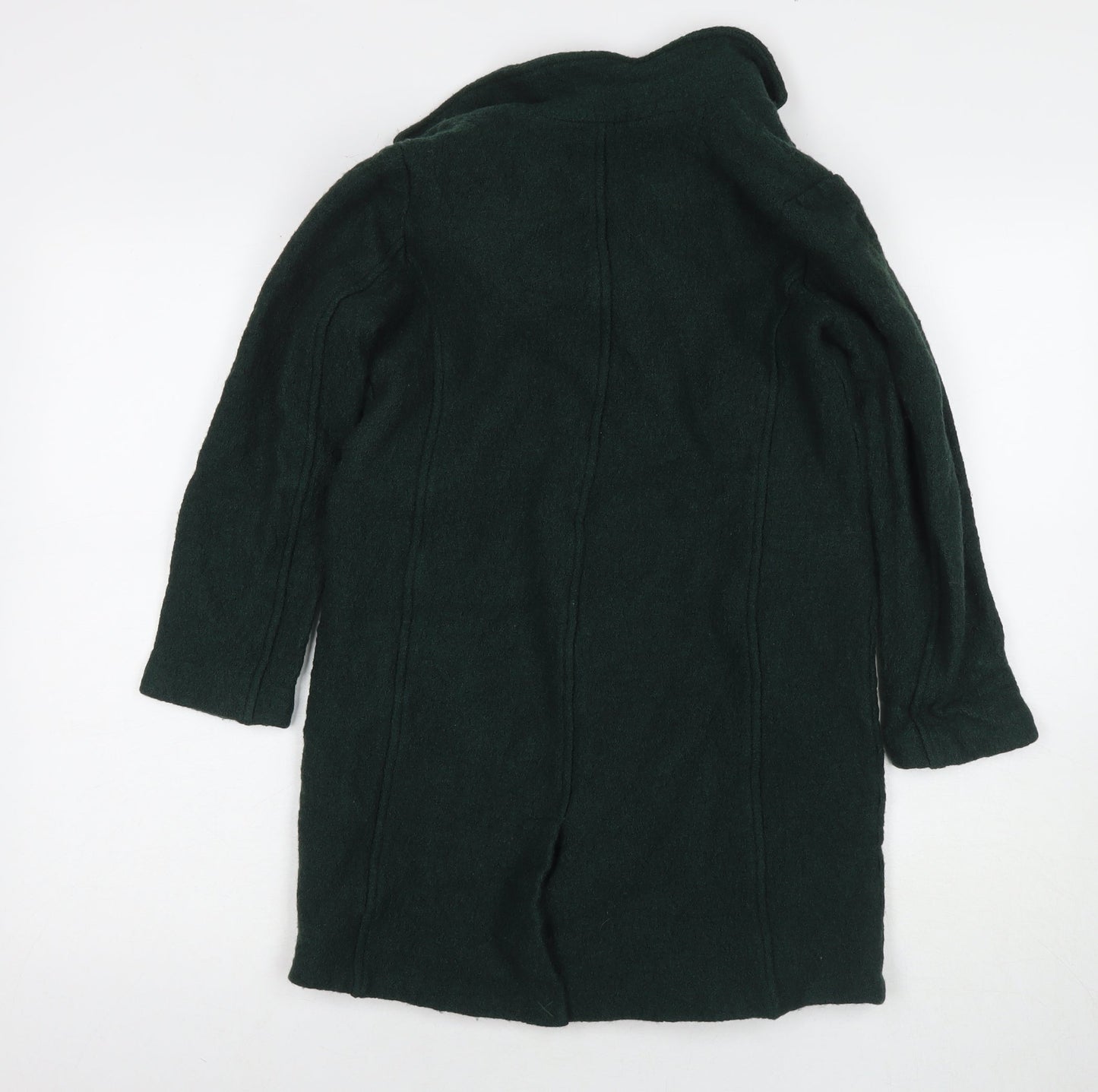 Womens UK Size 8 Paul Costelloe Green Overcoat