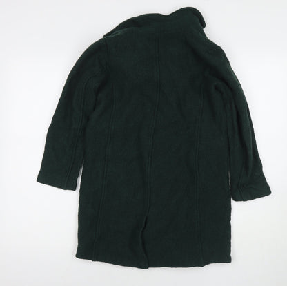 Womens UK Size 8 Paul Costelloe Green Overcoat