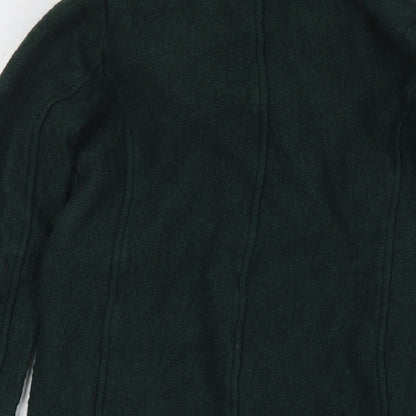 Womens UK Size 8 Paul Costelloe Green Overcoat