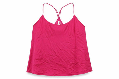 Marks & Spencer Womens Pink Polyester Camisole Tank Size L Round Neck