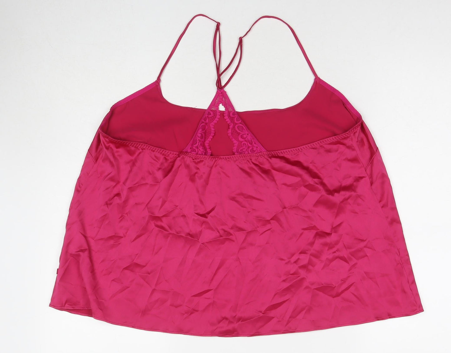 Womens UK Size L Marks and Spencer Pink Camisole Tank