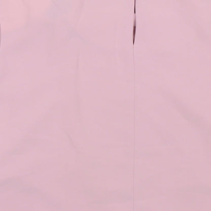 Womens UK Size 16 Debenhams Pink Basic T-Shirt