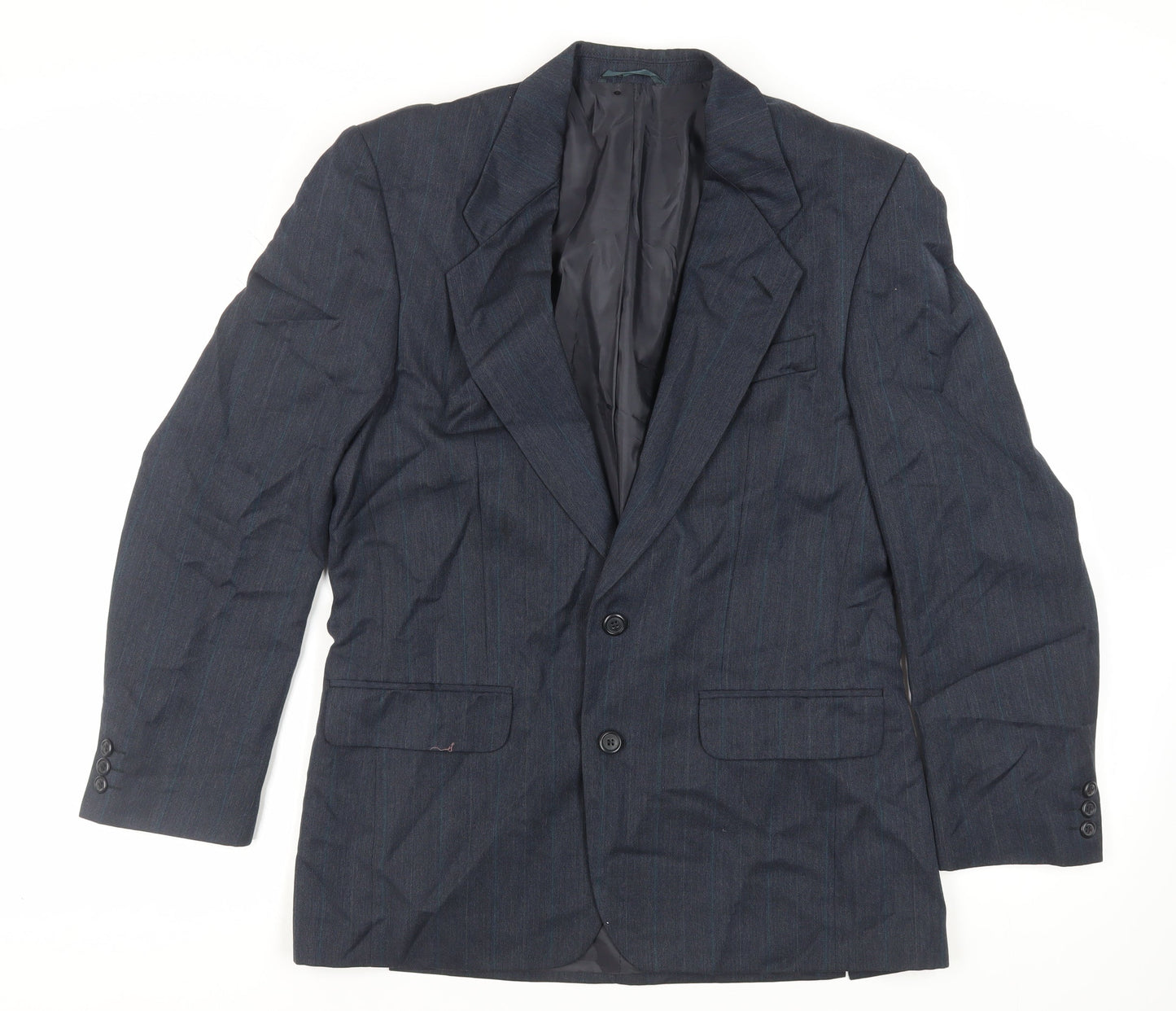 Mens UK Size 40 SCOTT Regular Blue Suit Jacket