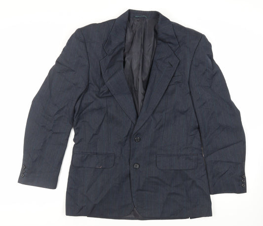 Mens UK Size 40 SCOTT Regular Blue Suit Jacket