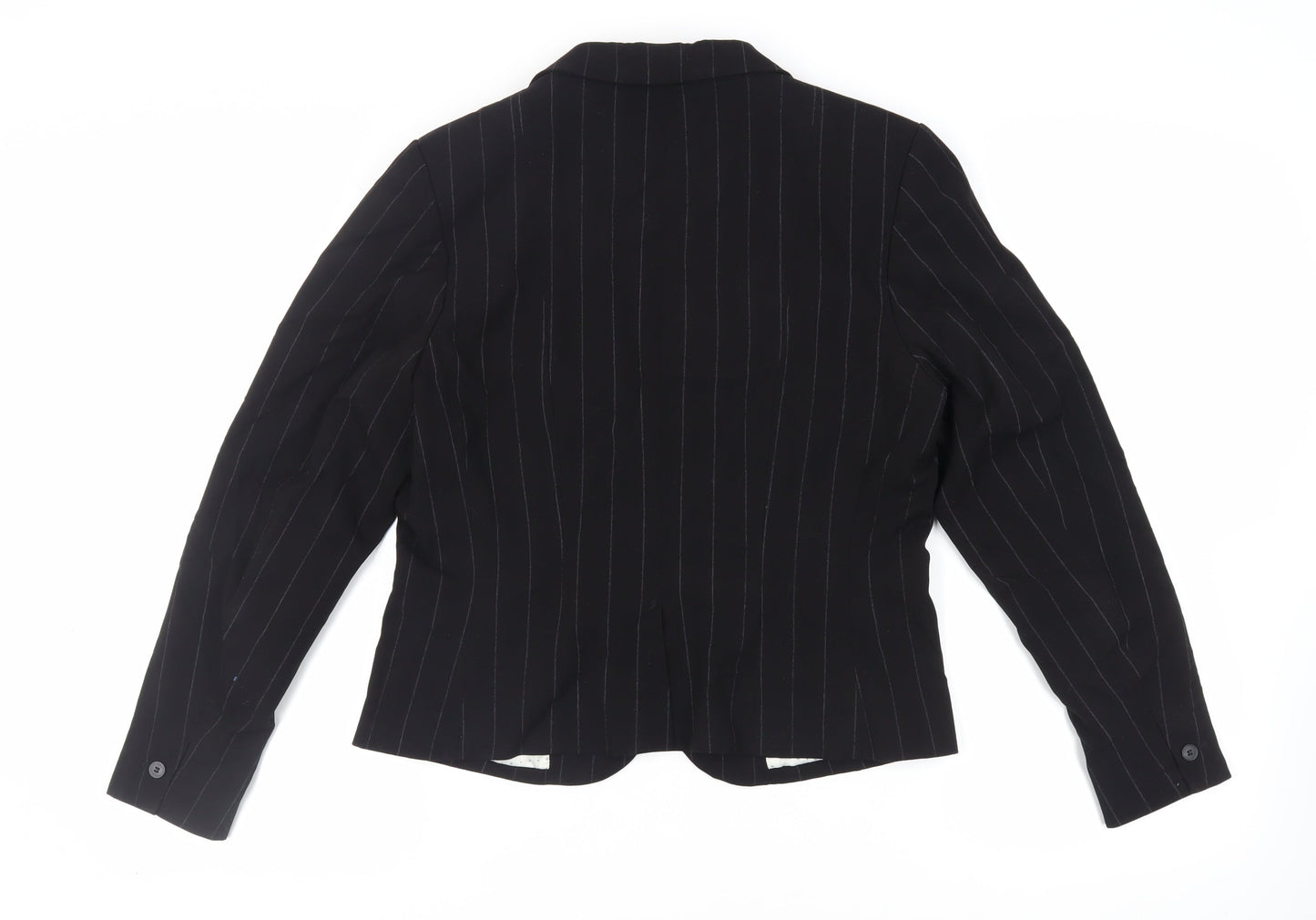 Womens UK Size 16 H&M Black Jacket