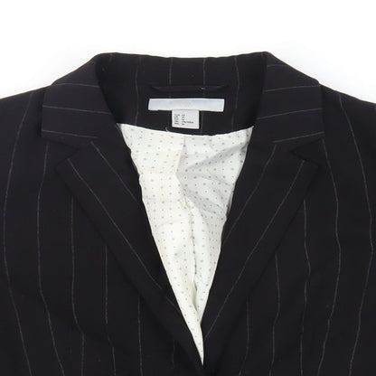 Womens UK Size 16 H&M Black Jacket