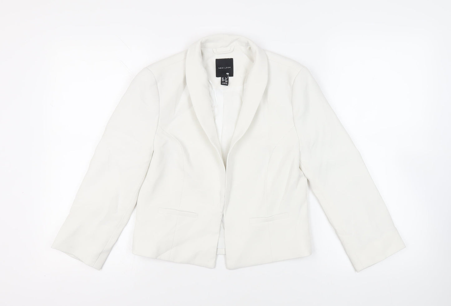 Womens UK Size 8 New Look White Jacket