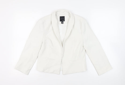 Womens UK Size 8 New Look White Jacket