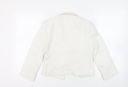 Womens UK Size 8 New Look White Jacket