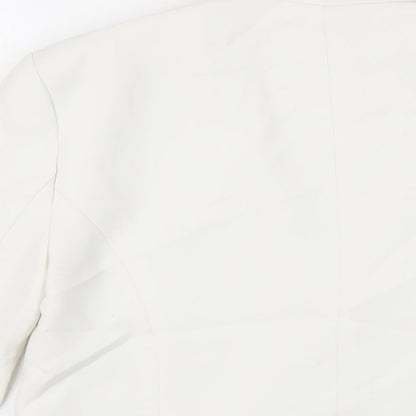 Womens UK Size 8 New Look White Jacket