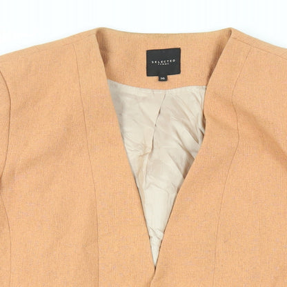 Selected Femme Womens Pink Jacket Blazer Size 8 - Open