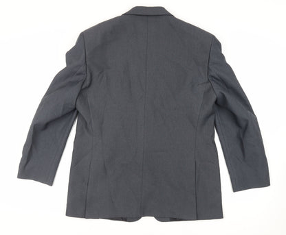 Mens UK Size 42 Greenwoods Regular Blue Suit Jacket