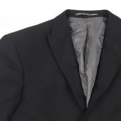 Mens UK Size 36 NEXT Regular Black Suit Jacket
