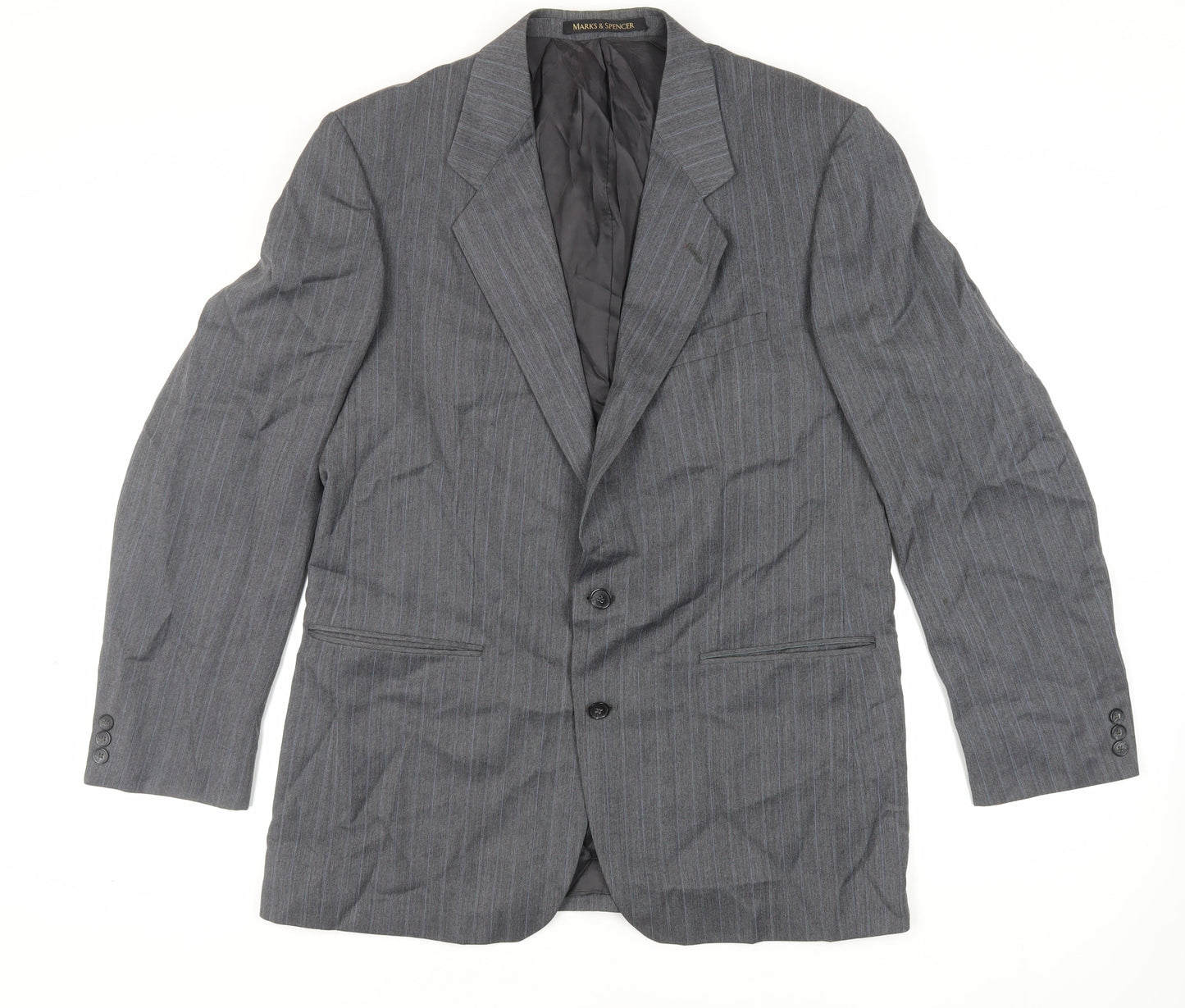 Mens UK Size 42 Marks and Spencer Regular Grey Suit Jacket