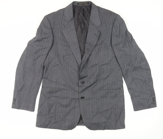 Mens UK Size 42 Marks and Spencer Regular Grey Suit Jacket