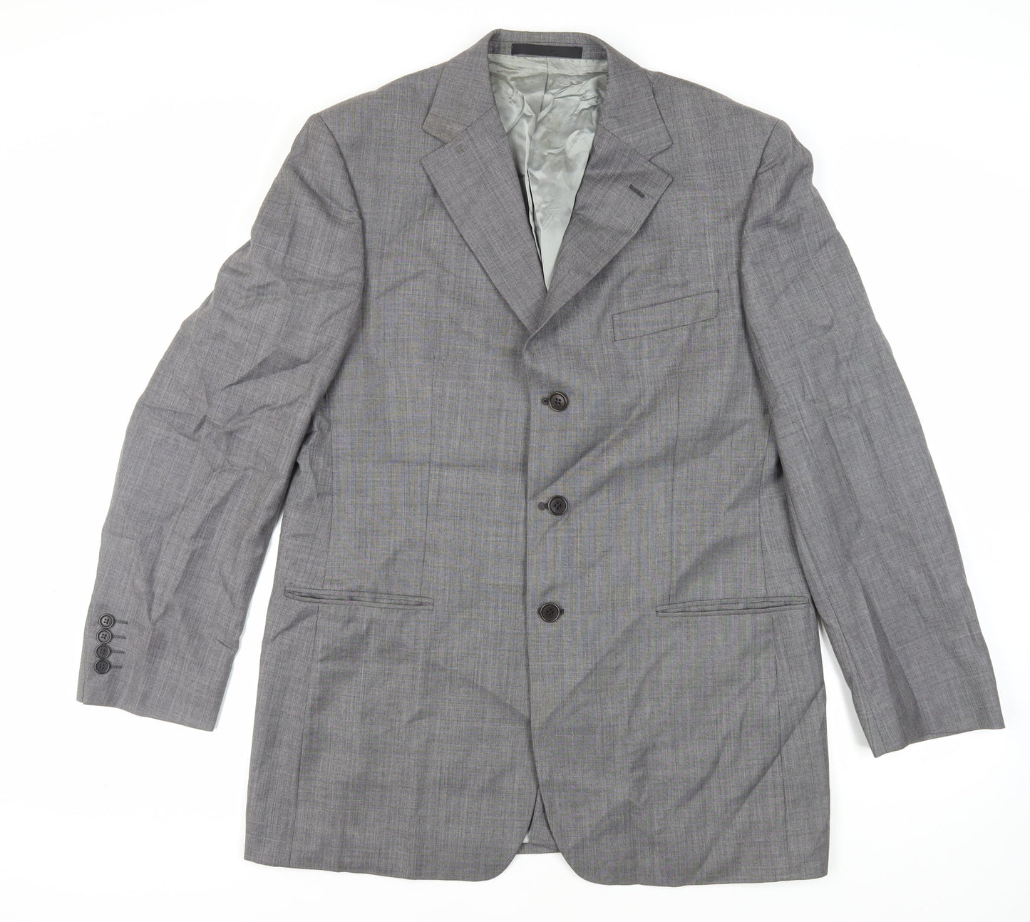 Mens UK Size 42 Marks and Spencer Regular Grey Suit Jacket