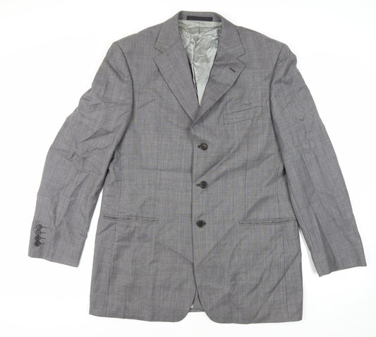 Mens UK Size 42 Marks and Spencer Regular Grey Suit Jacket