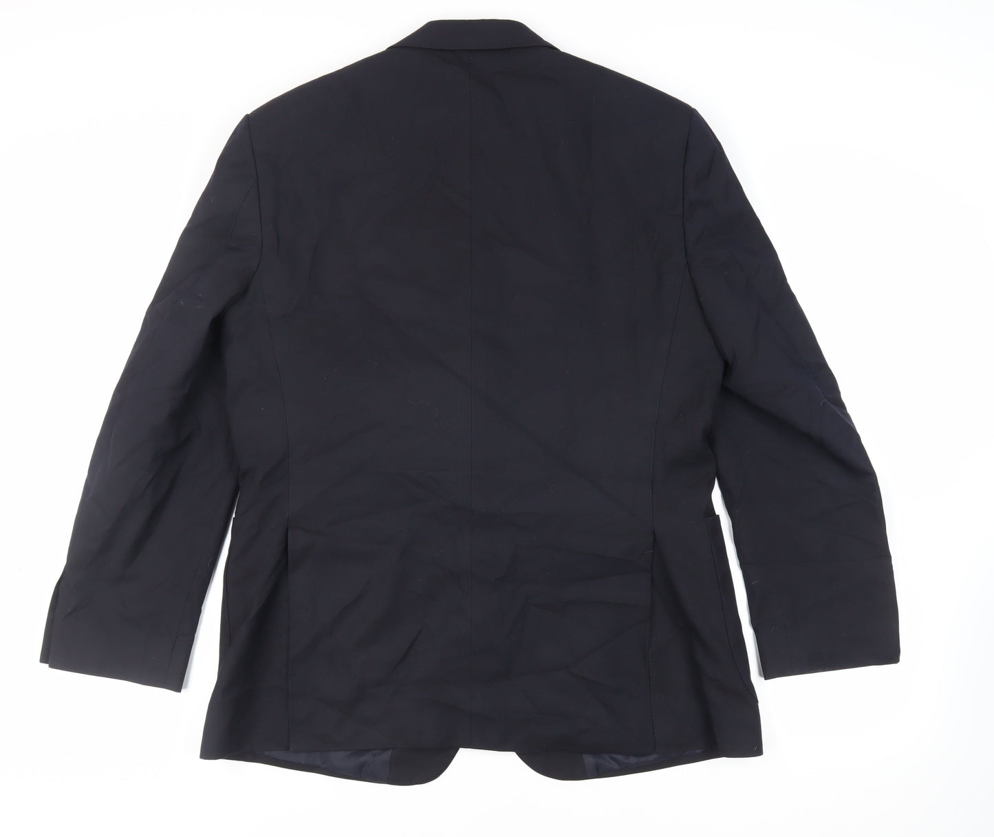 Mens UK Size 42 Marks and Spencer Regular Blue Suit Jacket