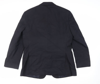 Mens UK Size 42 Marks and Spencer Regular Blue Suit Jacket