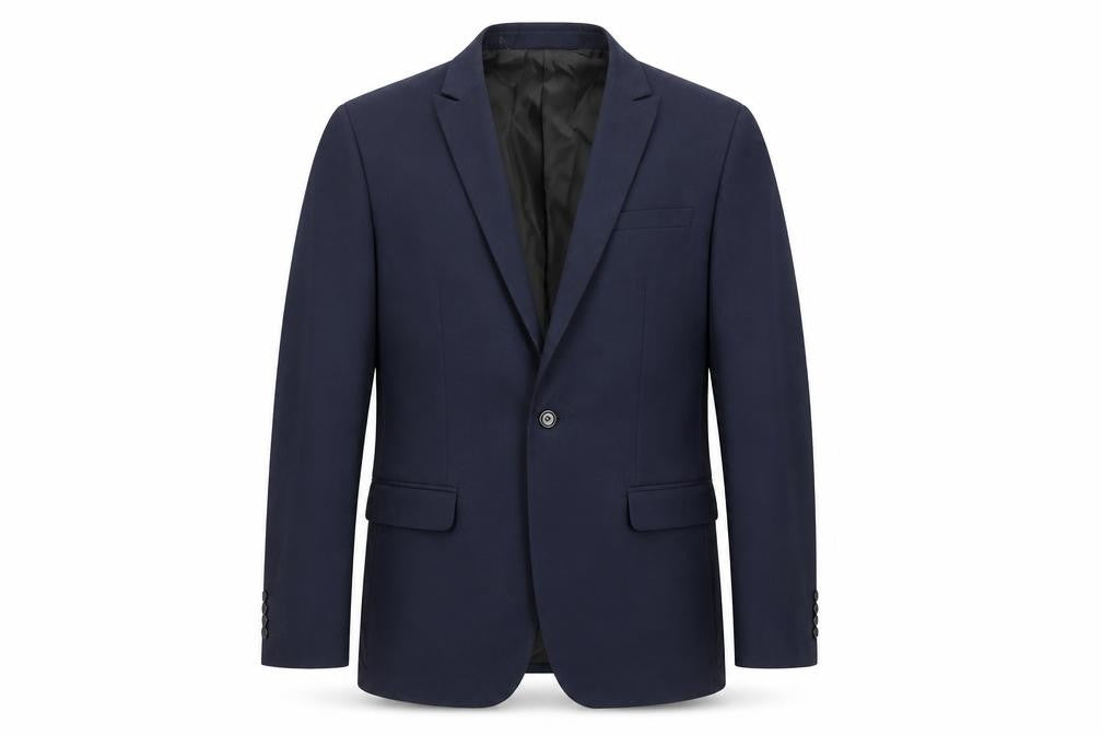 Mens UK Size 42 ASOS Regular Blue Suit Jacket