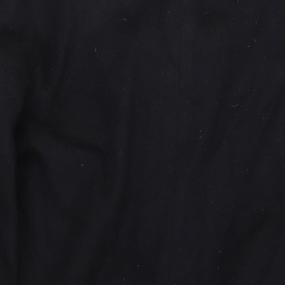 Mens UK Size L IMC Black Overcoat