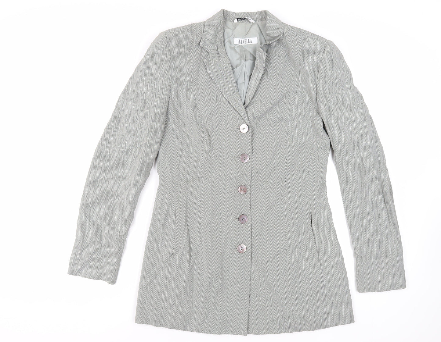 Womens UK Size 12 Marella Green Jacket