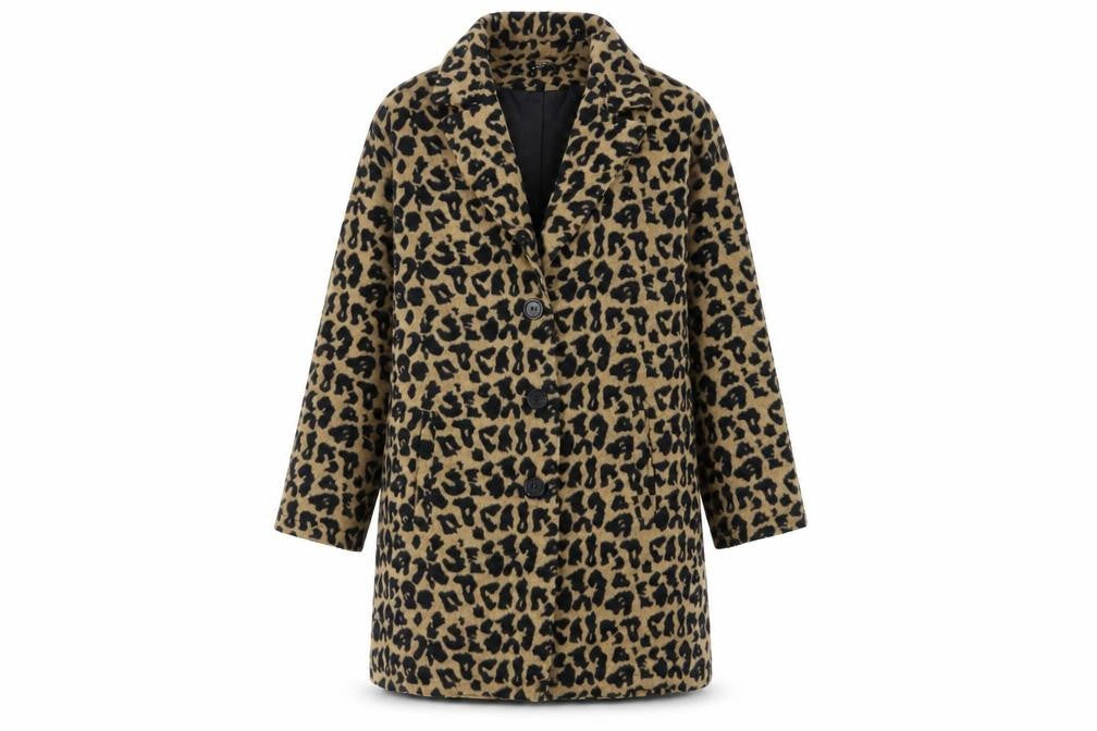 Womens UK Size L Nasty Gal Beige Overcoat