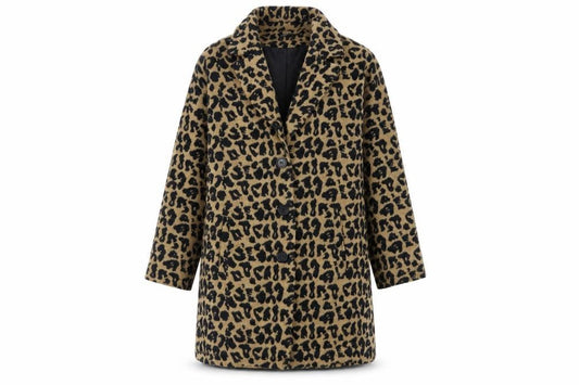 Womens UK Size L Nasty Gal Beige Overcoat