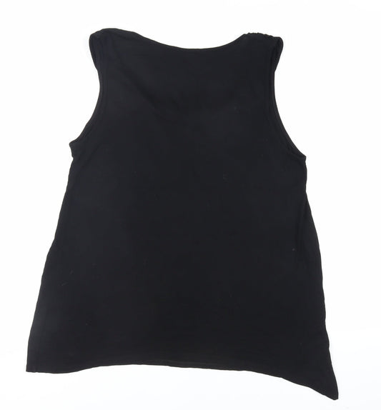 Womens UK Size 18 Marks and Spencer Black Basic Tank