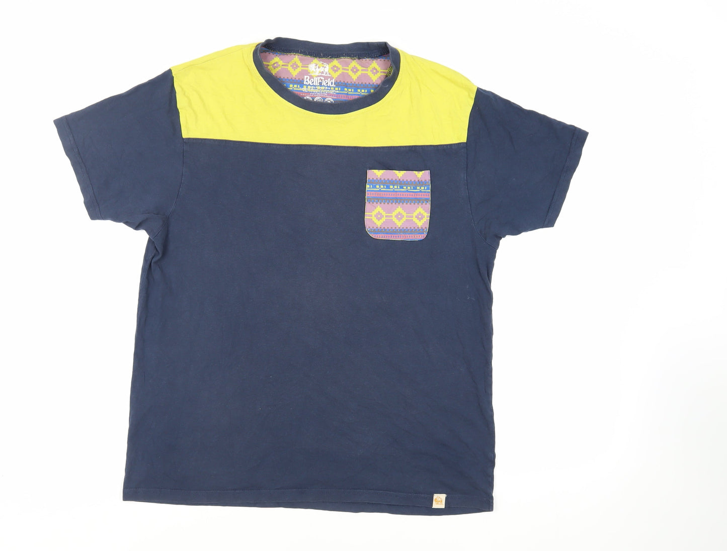 Mens UK Size XL Bellfield Blue  T-Shirt