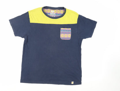 Mens UK Size XL Bellfield Blue  T-Shirt