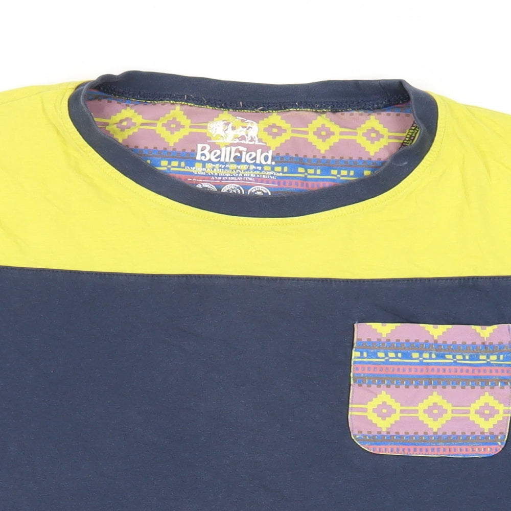 Mens UK Size XL Bellfield Blue  T-Shirt