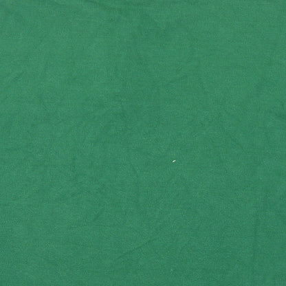 Sergio Tacchini Womens Green Cotton Basic Polo Size XL Collared - Logo