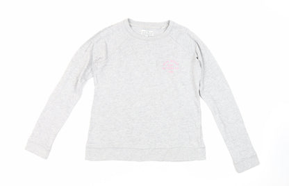 Womens UK Size 10 Jack Wills Grey Pullover Sweatshirt