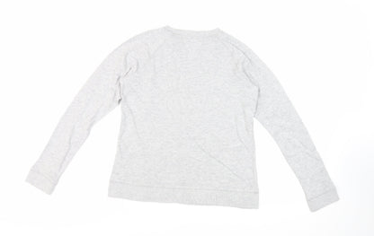 Womens UK Size 10 Jack Wills Grey Pullover Sweatshirt