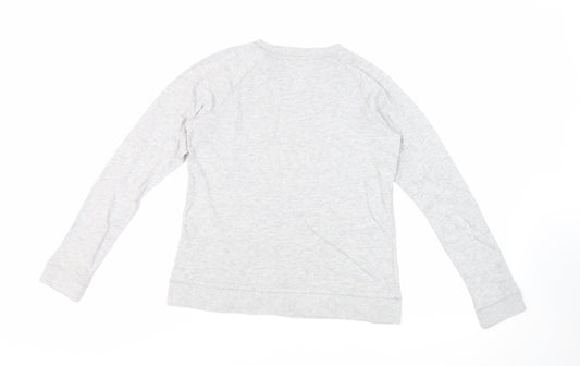 Womens UK Size 10 Jack Wills Grey Pullover Sweatshirt