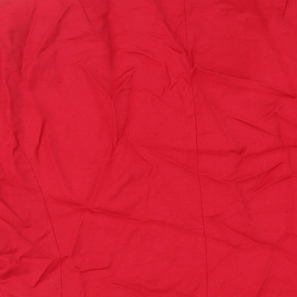 Womens UK Size 18 Gray Osbourn Red Jacket